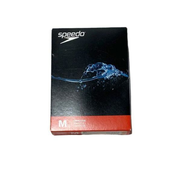 Speedo Solid Brief Men's Endurance+ Performance Racing Suit Black - Picture 2 of 3